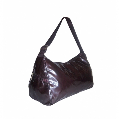 Daphne Shoulder Bag - Aubergine Shimmer