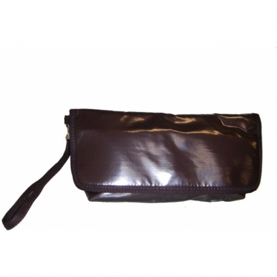 Vintage Clutch - Aubergine Shimmer