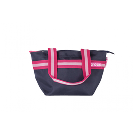 Crocband Mini Tote - nautical navy/rhodamine red